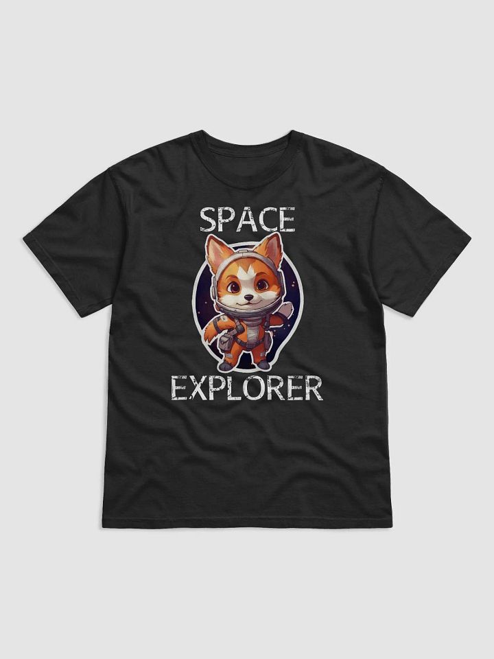 Red Fox Astronaut - Space Explorer (Black Lettering) product image (1)