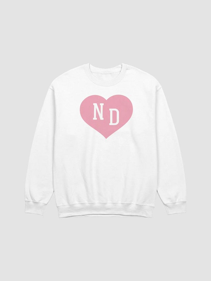 ND Heart Pink Unisex Sweatshirt product image (2)