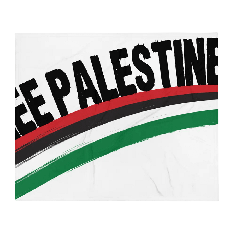 Palestine - Free Palestine - Throw Blanket product image (3)