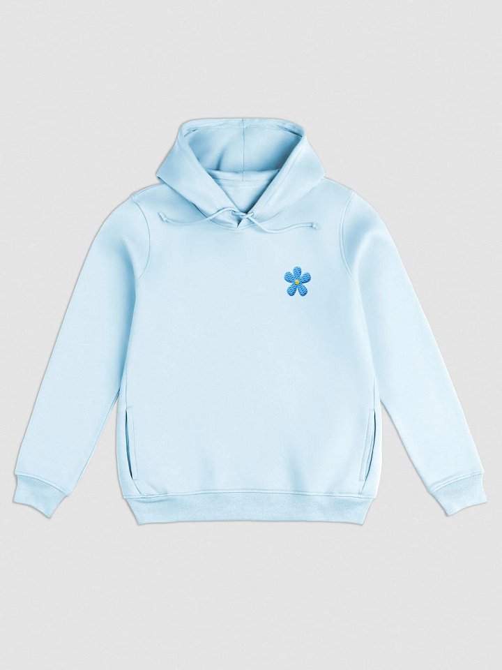 Forget-Me-Not B&C Organic Women's Hoodie (Embroidered) product image (1)