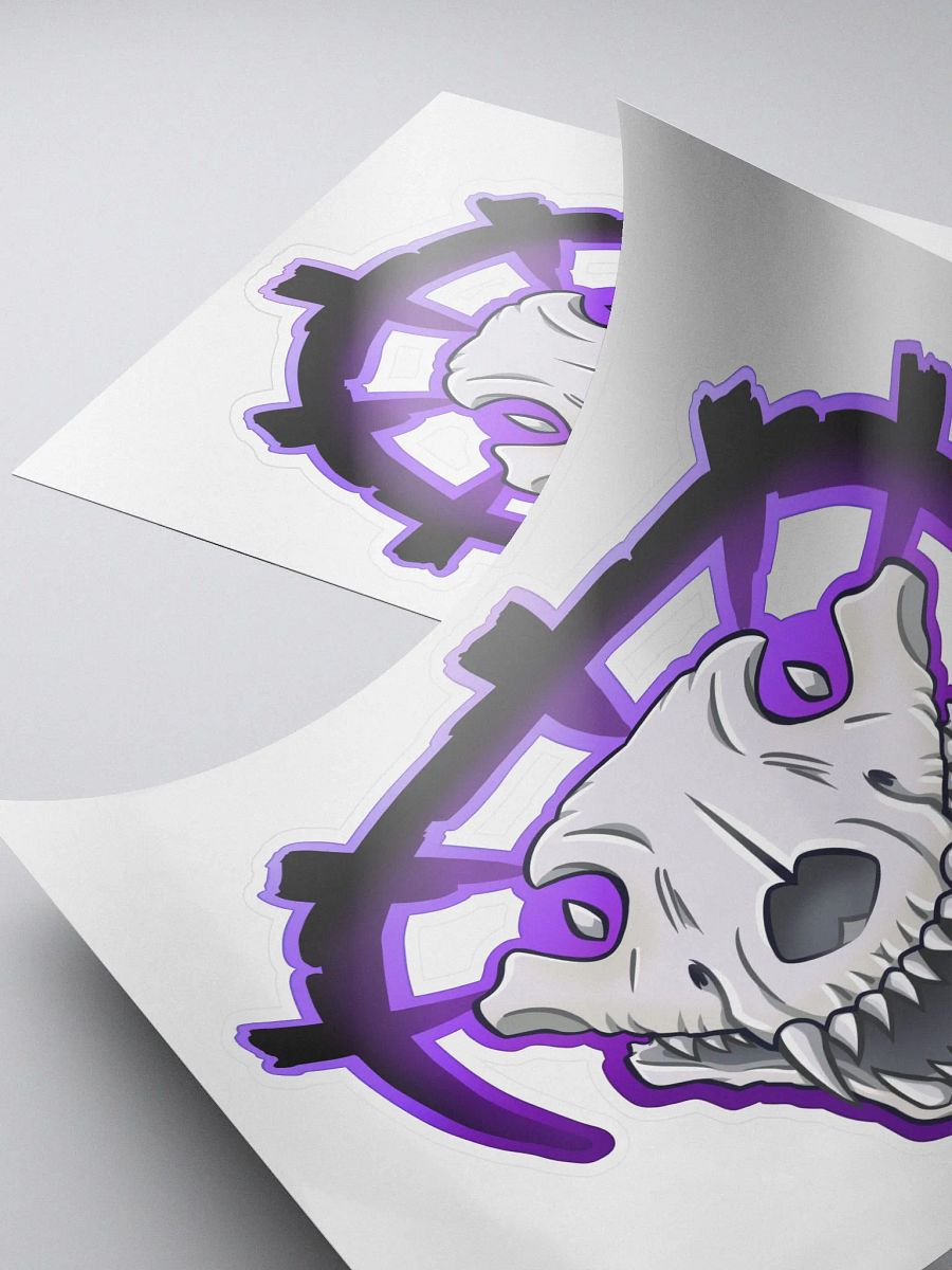 Wolf Skull Sticker product image (4)