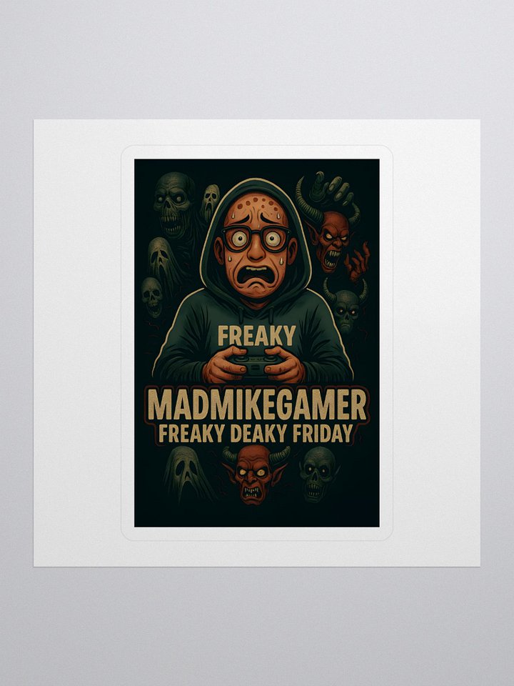 Freaky Deaky Gamer Stickers product image (1)