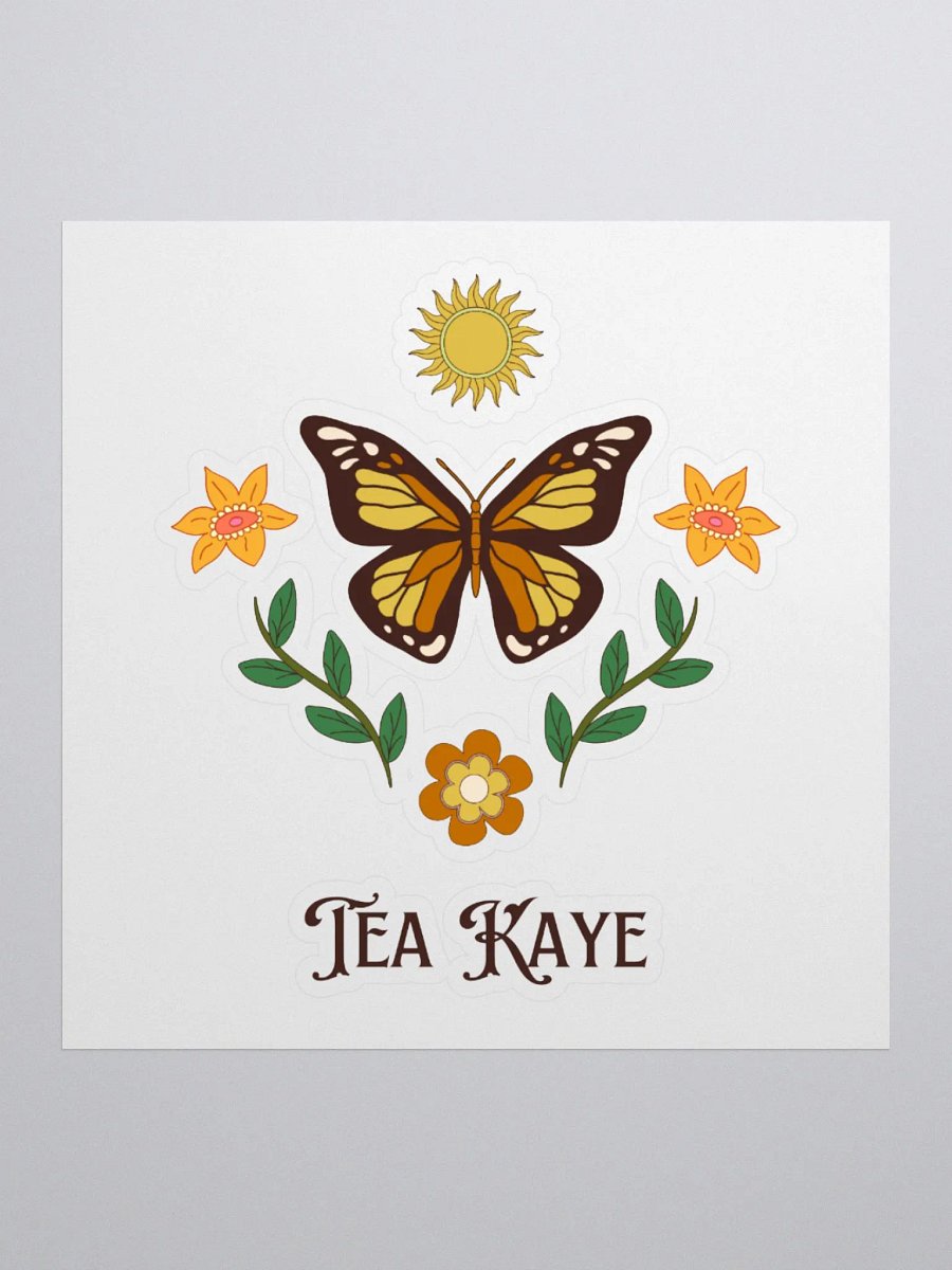 Butterfly Bliss Kiss Cut Stickers product image (1)