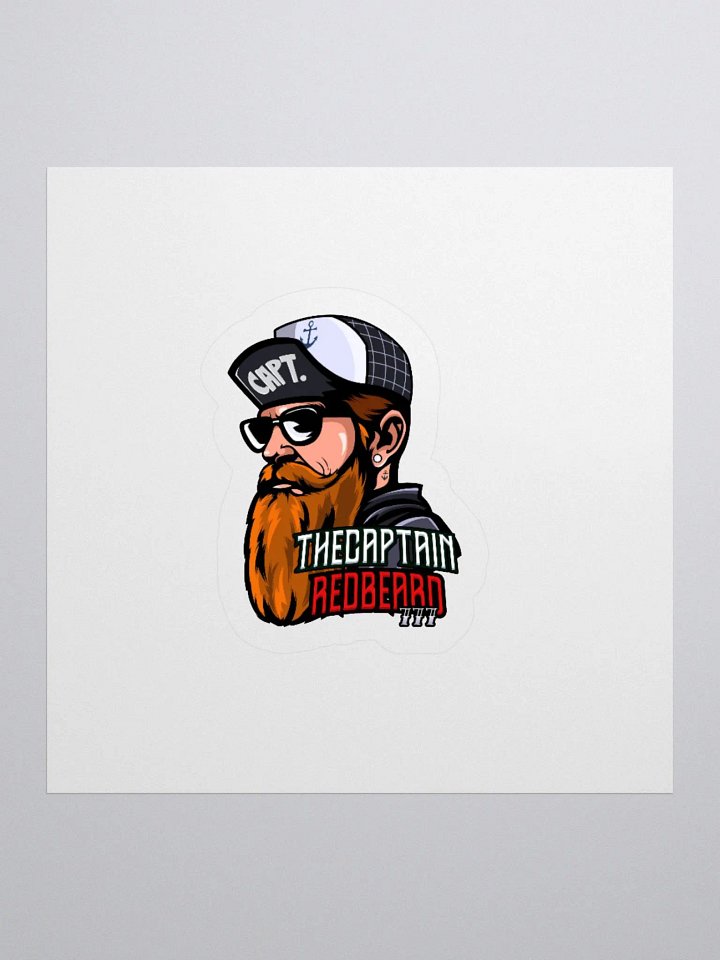 Captain RedBeard Sticker product image (1)