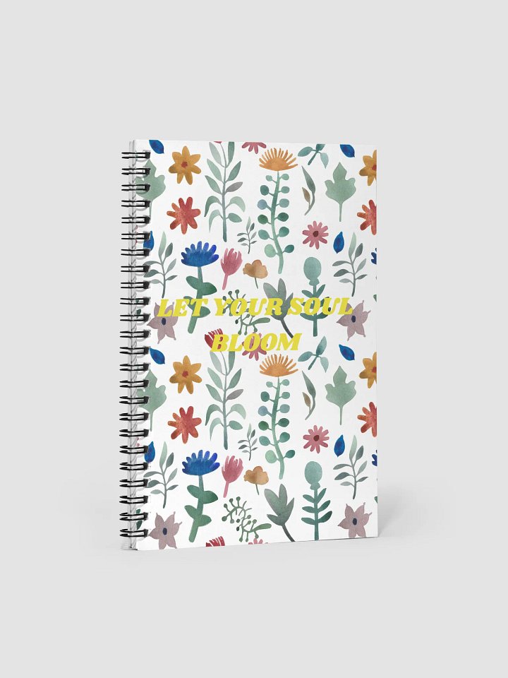 Soul Bloom Spiral Notebook product image (1)