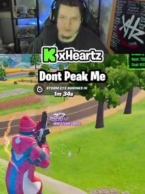 Dont Peak Me#xheartz #foryourpage #fortniteclips #fyp