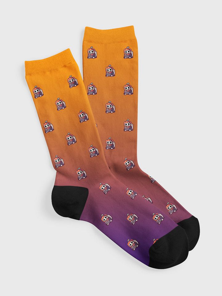 *NEW* PUMPKIN GRIM SOCKS product image (1)