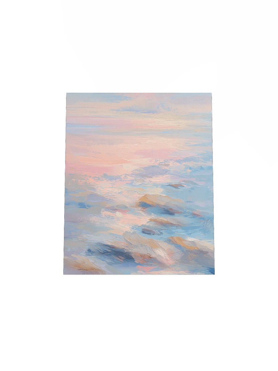 Pearl Waves Art Print product image (7)