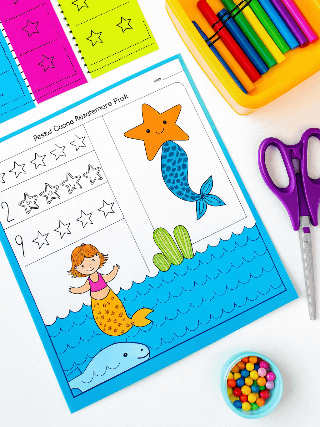 Preschool Ocean Adventure Learning Pack. product image (2)