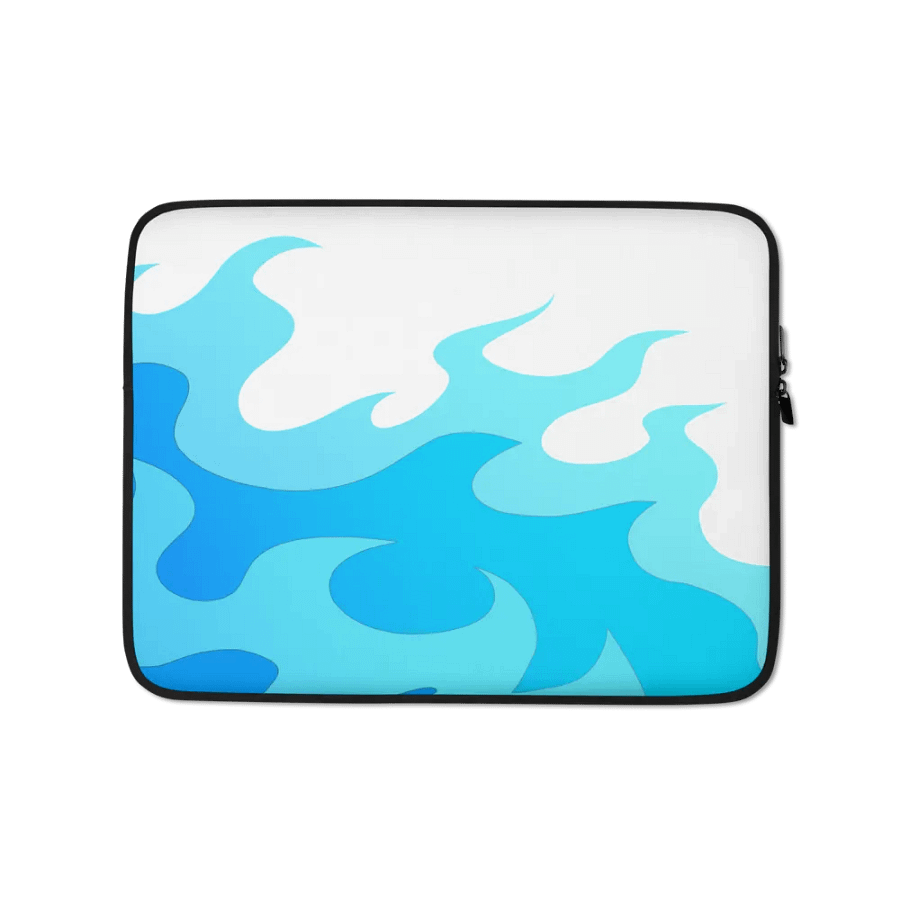 Blue Fire Laptop Case 【White】 product image (1)