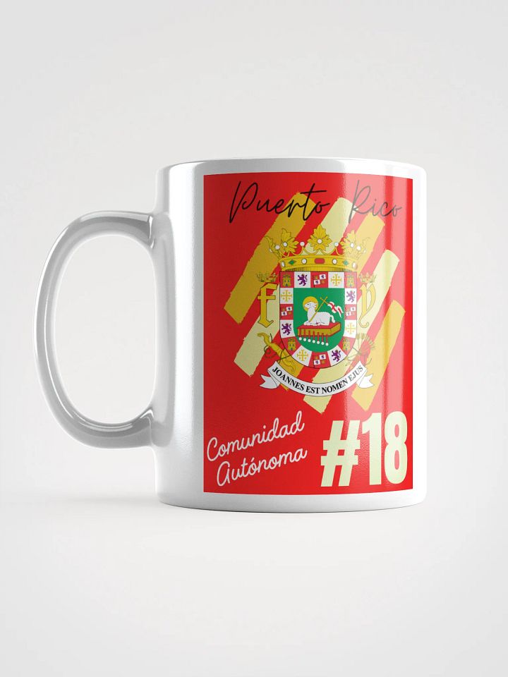 Taza cerámica roja - Comunidad Autónoma 18 product image (2)