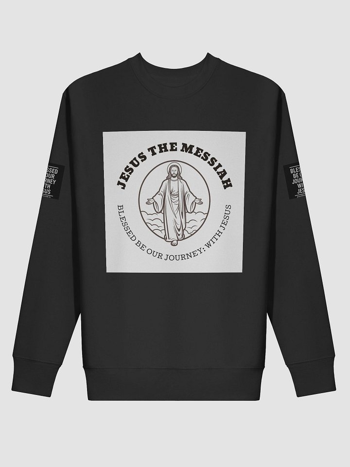 Jesus The Messiah Fleece Crewneck – “Blessed Journey” Prayer Edition product image (2)