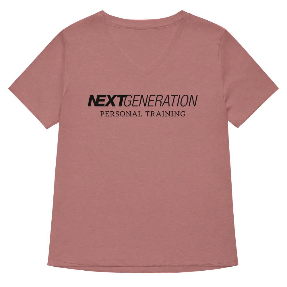 NGPT V neck- Womens front and back logo product image (23)