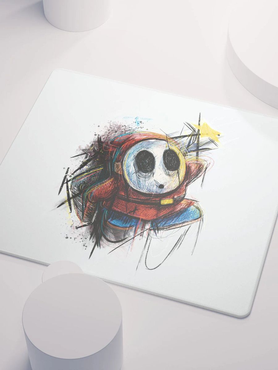 Shy Guy by StephyJ Gaming Mouse Pad product image (5)