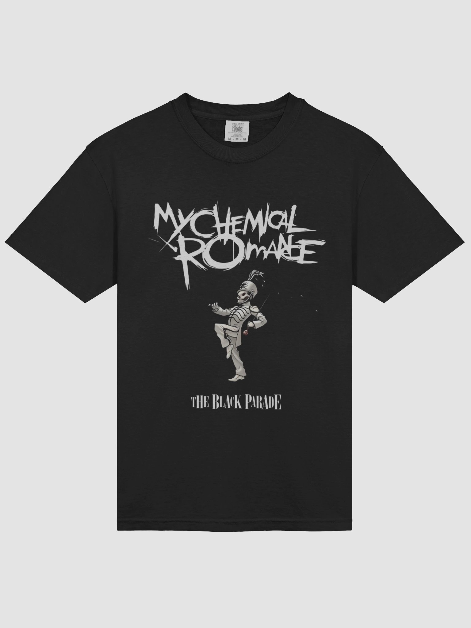 Skeleton Military Pose T-Shirt product image (3)