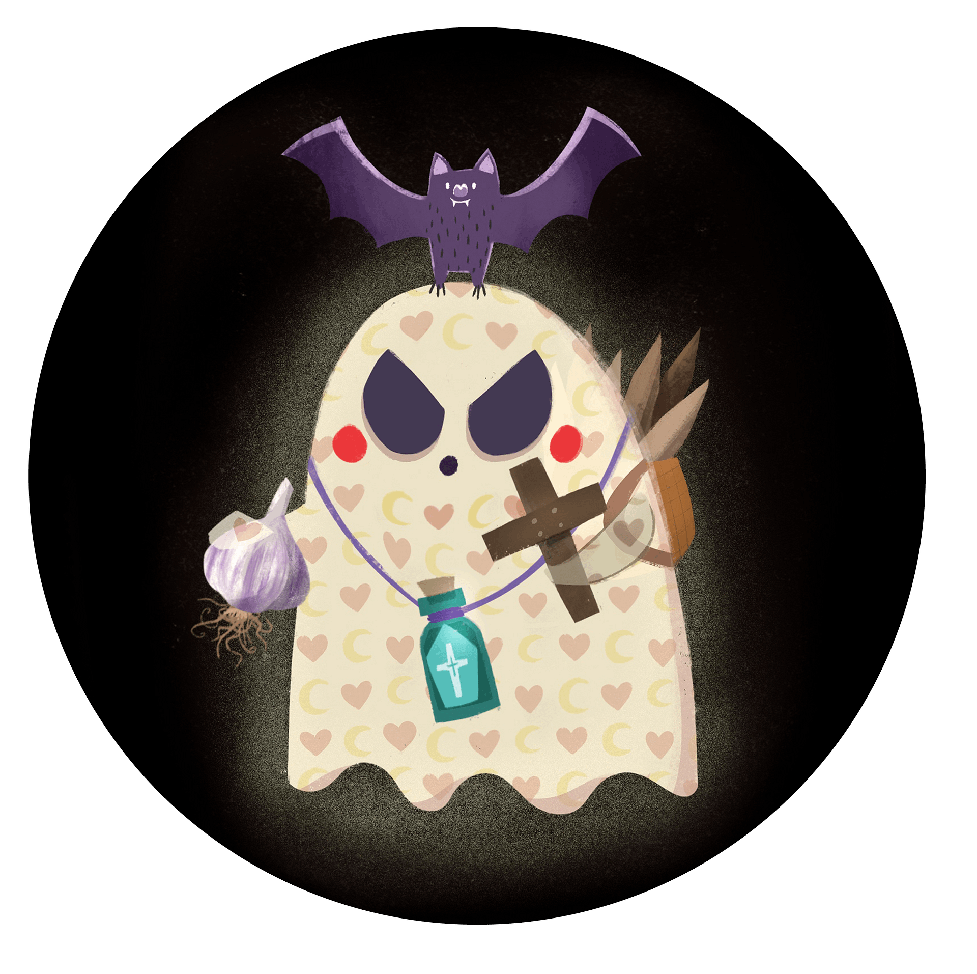 Little Ghost - Booffy the Vampire Slayer - Greeting Card product image (3)