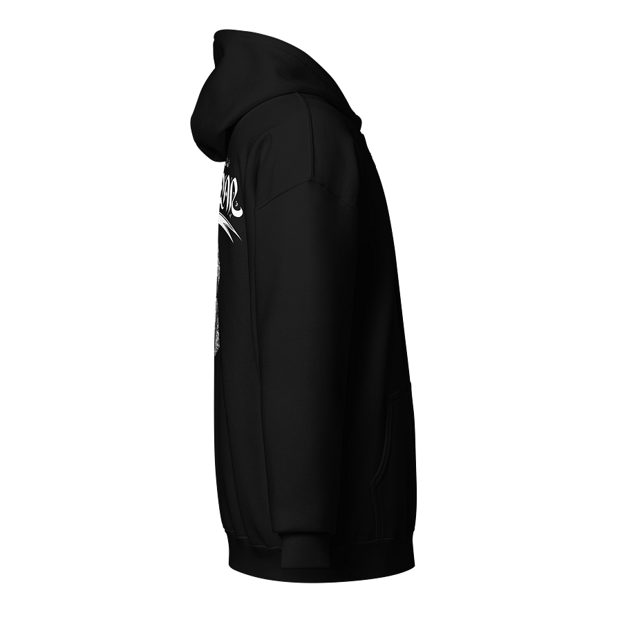 MUSLIM Signature BLACK Zip Hoodie - UNISEX Embroidery product image (4)