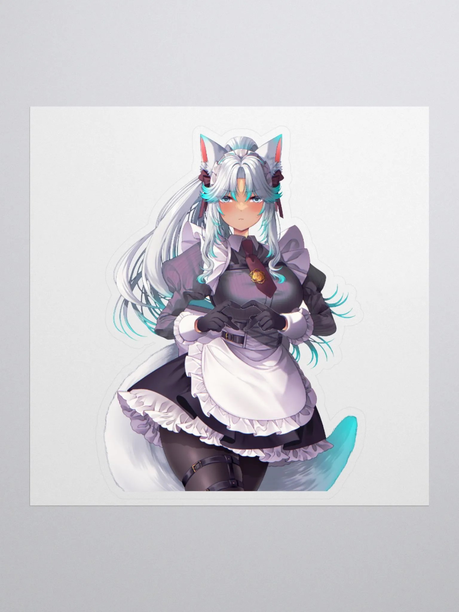 Fox Maid-en Stickers product image (1)