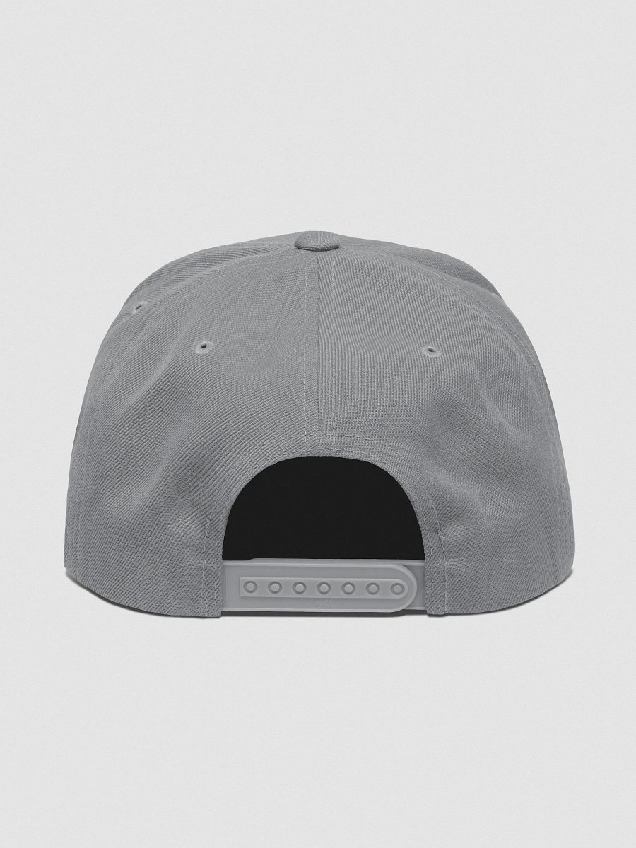 TFOT Embroidered Bold Blue Hex Flat Snapback Hat product image (32)