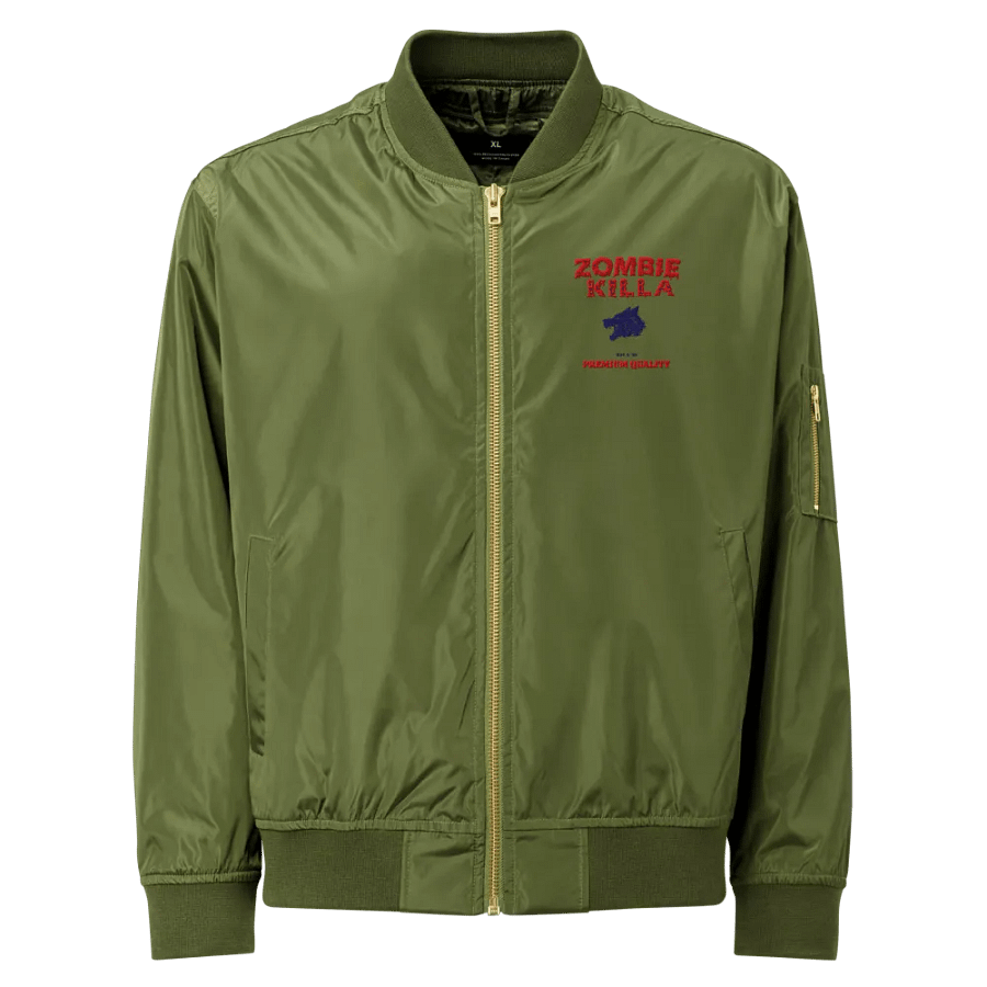 ZOMBIE KILLA Premium Bomber Jacket product image (1)