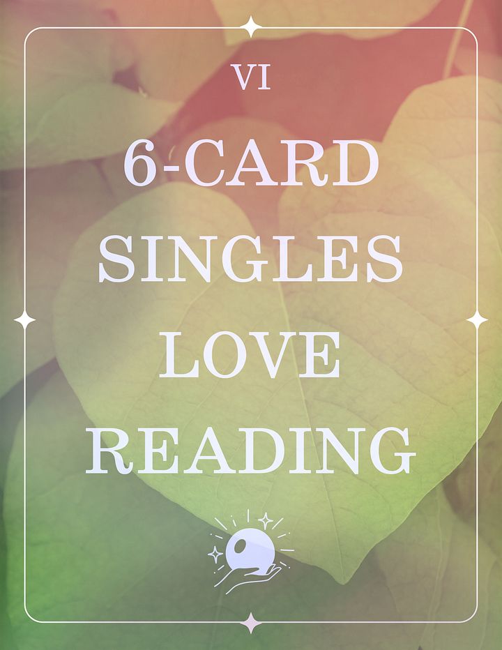 6-Card: Singles Love Reading product image (1)