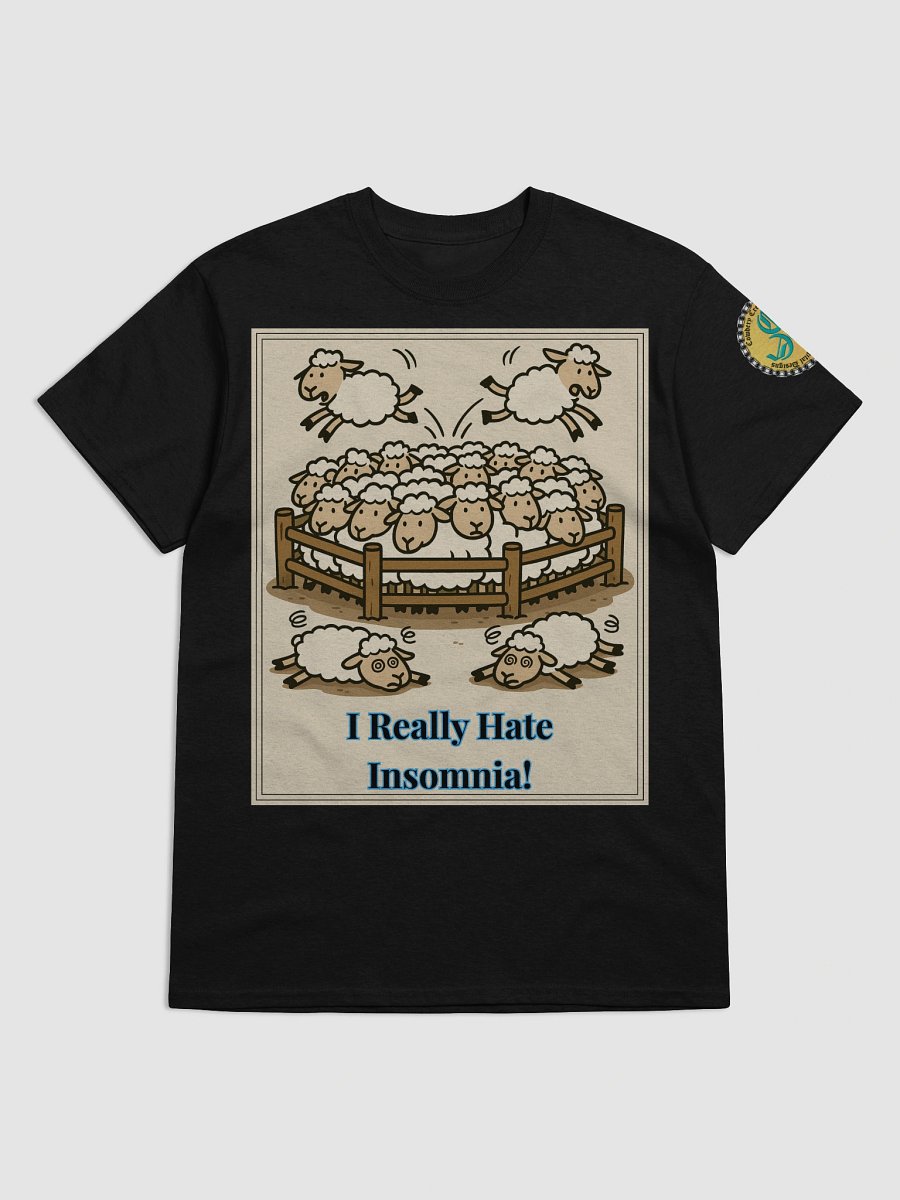 I Really Hate Insomnia (Both) Gildan Heavyweight T-Shirt Colors (1) product image (50)