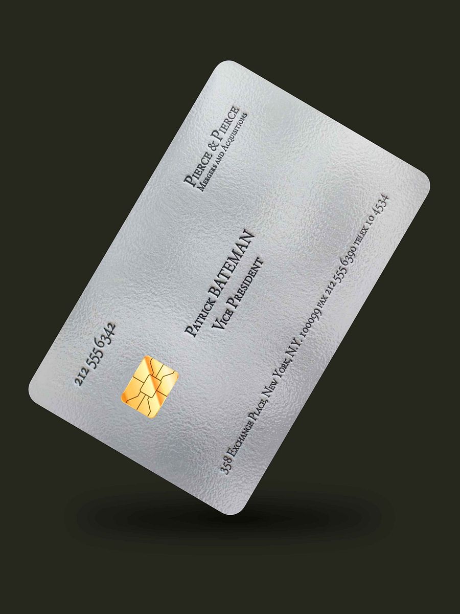 Patrick Bateman Card (Holographic) product image (1)