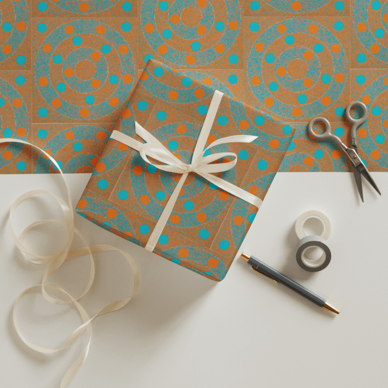 Three Sheets of Nic & Sloy Wrapping Paper 4 product image (6)