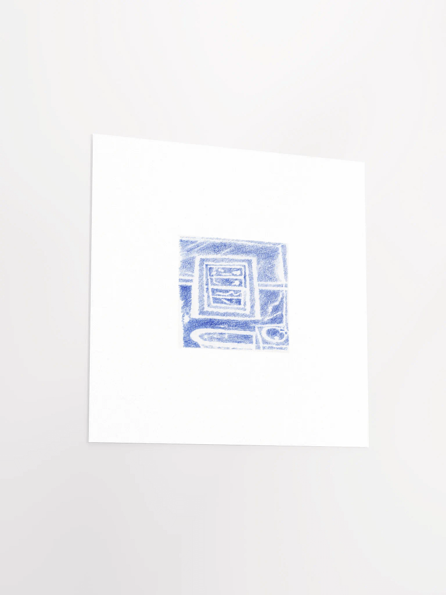 Blue Bathroom Print product image (4)