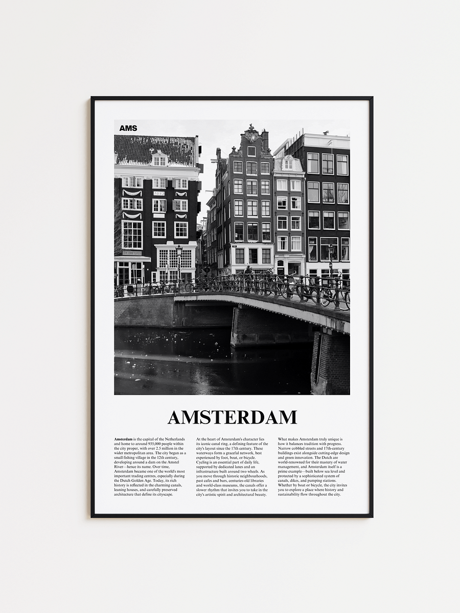 Amsterdam 03 Newspaper Poster product image (1)