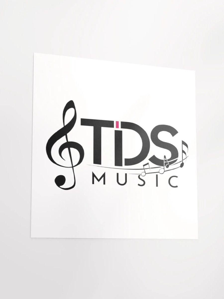 TDS Music Enhanced Matte Poster - Music Themed Art product image (3)