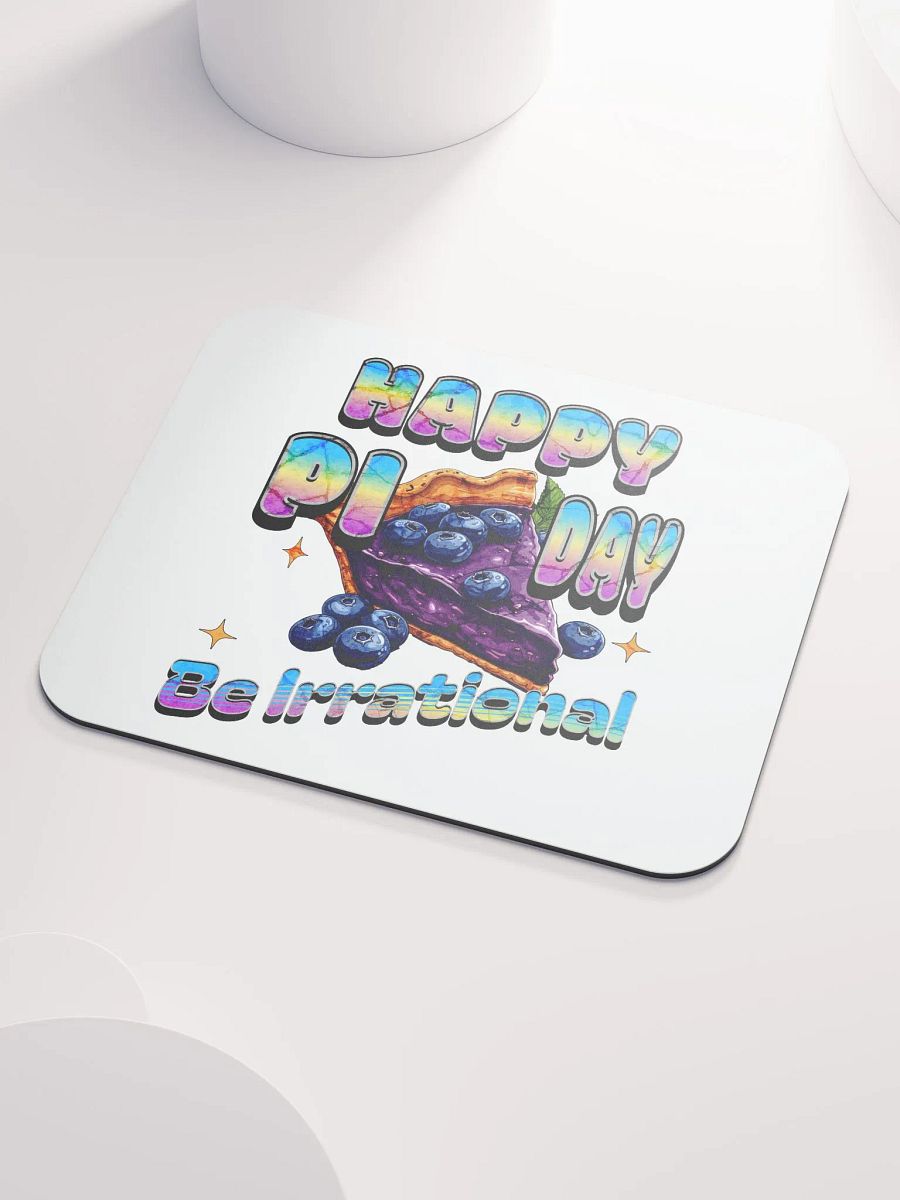 Happy Pi Day Be Irrational Mouse Pad product image (3)