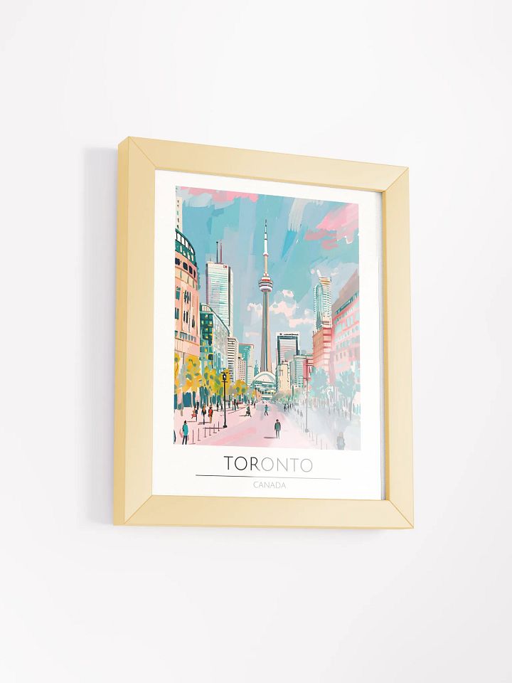 Toronto Canada Framed Travel Poster product image (2)
