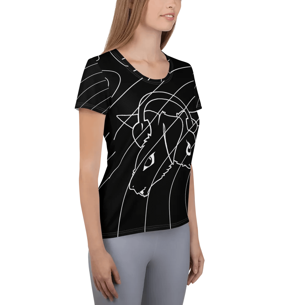 Surreal Harmony Women's Athletic Tee product image (9)