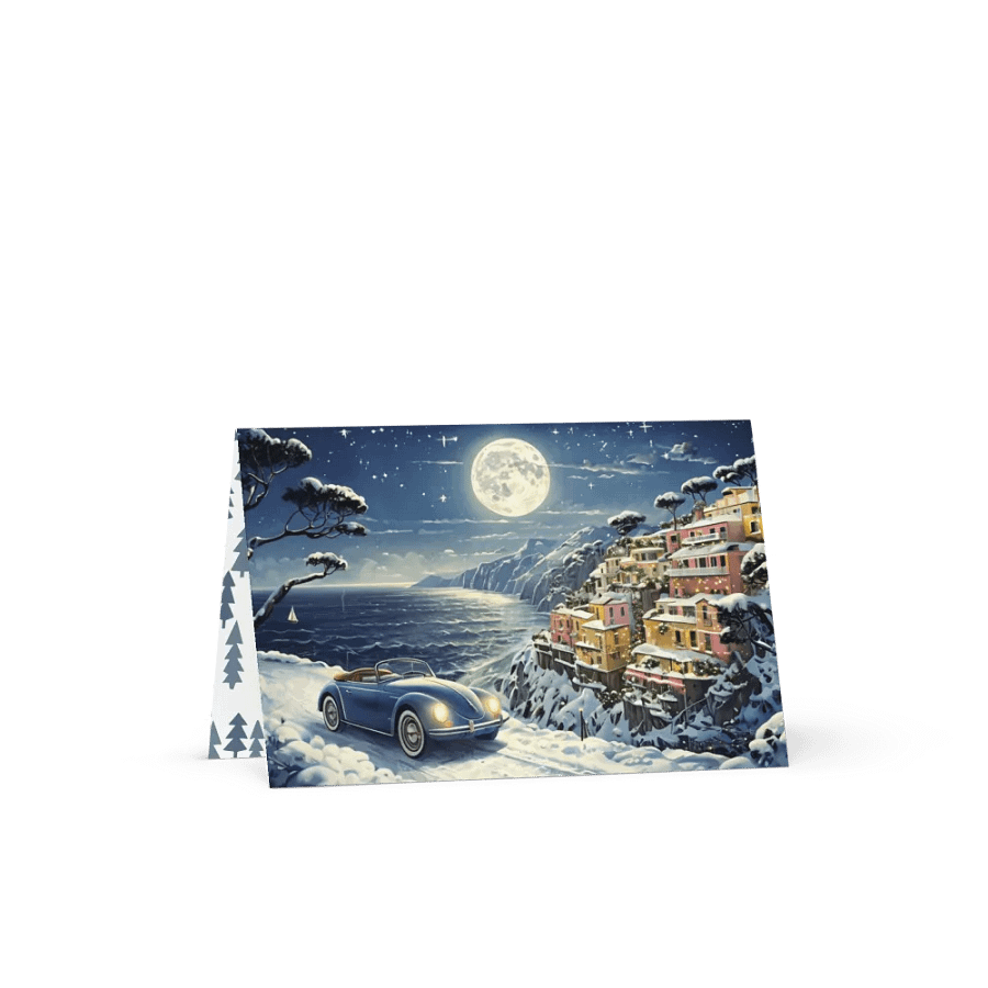 Vintage Capri Christmas Wonderland Graphic Design Card product image (1)