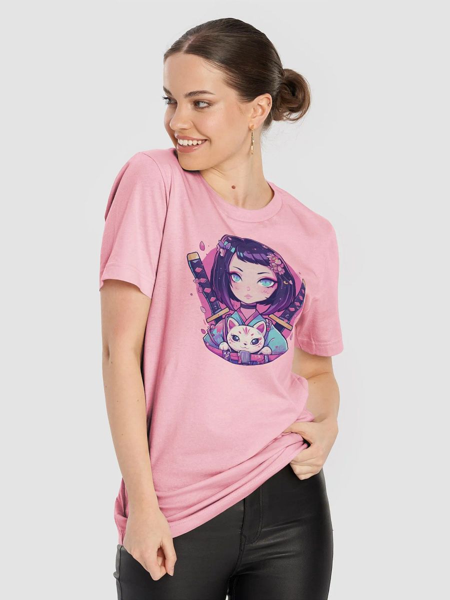 Kawaii Ninja Girl Anime T-Shirt product image (2)