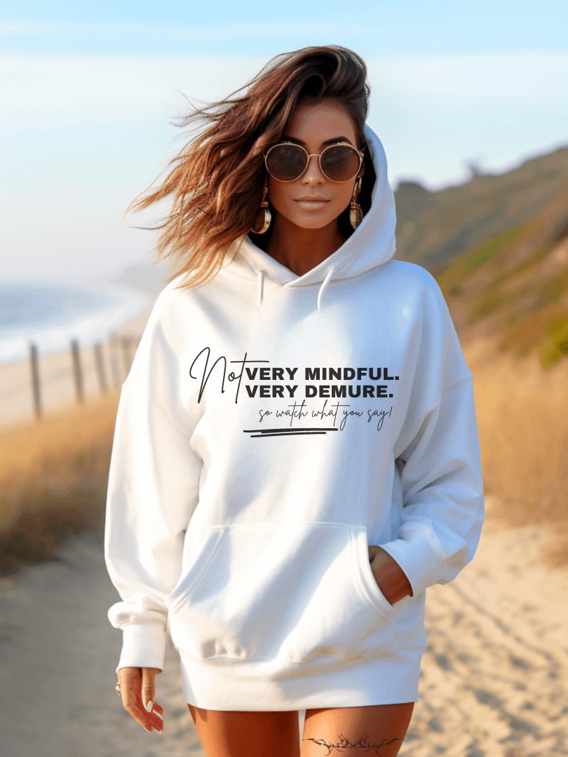NOT Very Demure Hoodie product image (3)