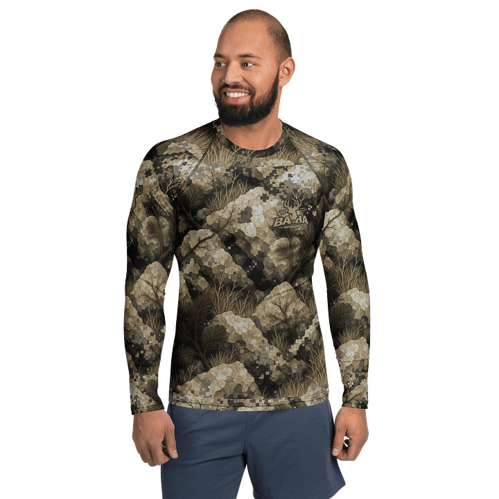 Baha Clifffade Camo Rash Guard / Sport Shirt product image (1)