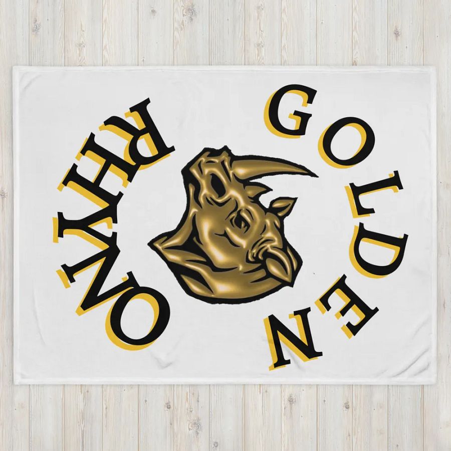 GoldenRhyno blanket product image (2)