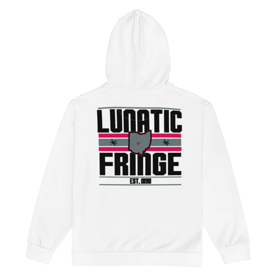 Lunatic Fringe Zip-Up (White) product image (2)