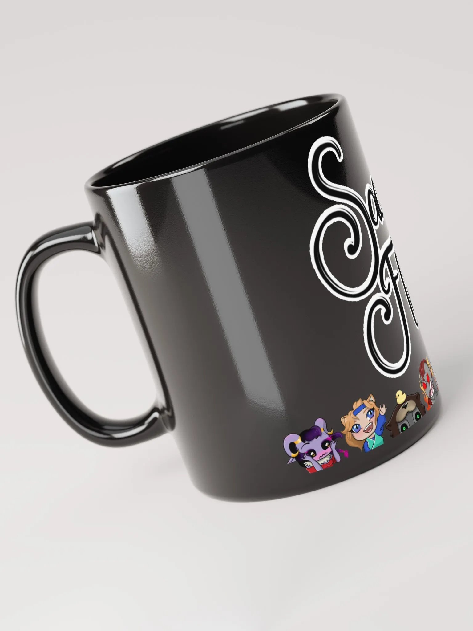 Sacred Flame Character Mug Black product image (7)