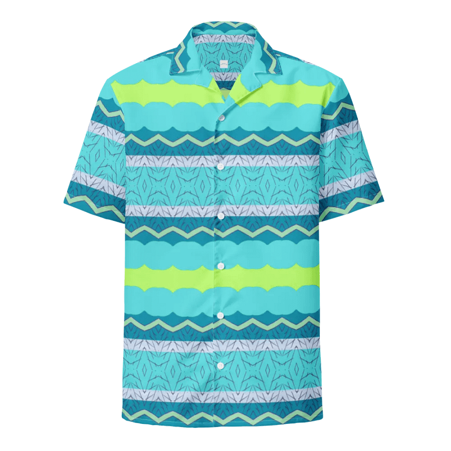 Hawaiian Style Shirt, Summer Breeze, Button Up, Unisex product image (1)
