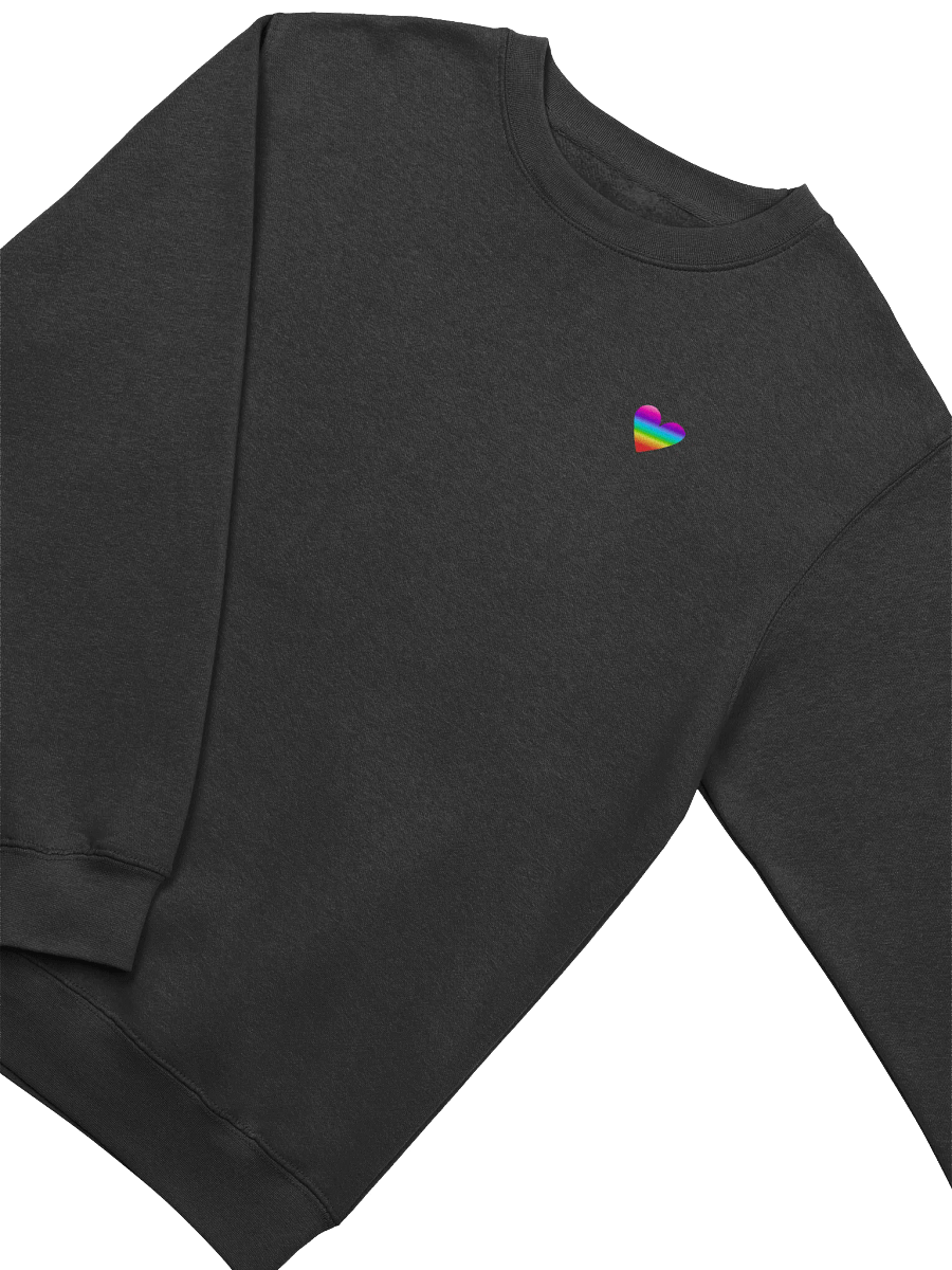 Rainbow Heart Lane Seven Premium Crewneck Sweatshirt product image (3)