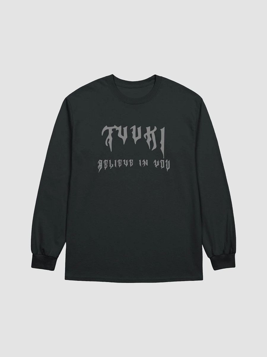 TVUKI BELIEVE IN YOURSELF long sleeve tee product image (1)