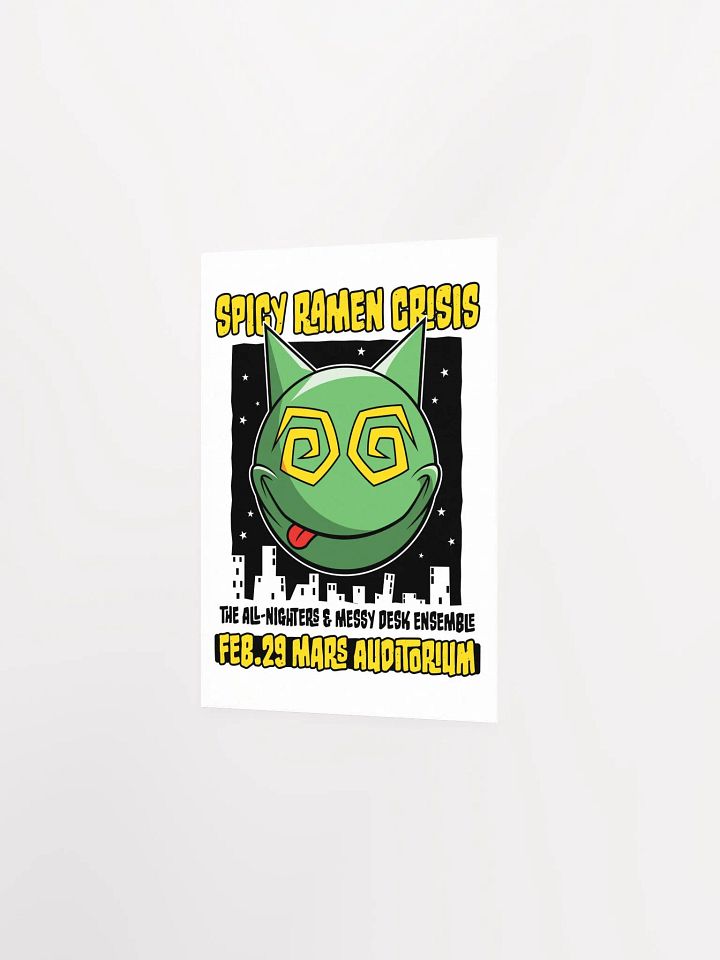 Spicy Ramen Crisis Poster – The Ultimate College Band Print! product image (15)