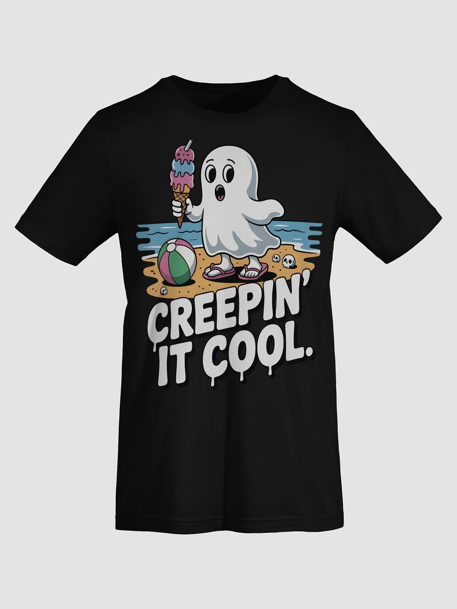 Creepin' It Cool Ghost Beach T-Shirt product image (7)