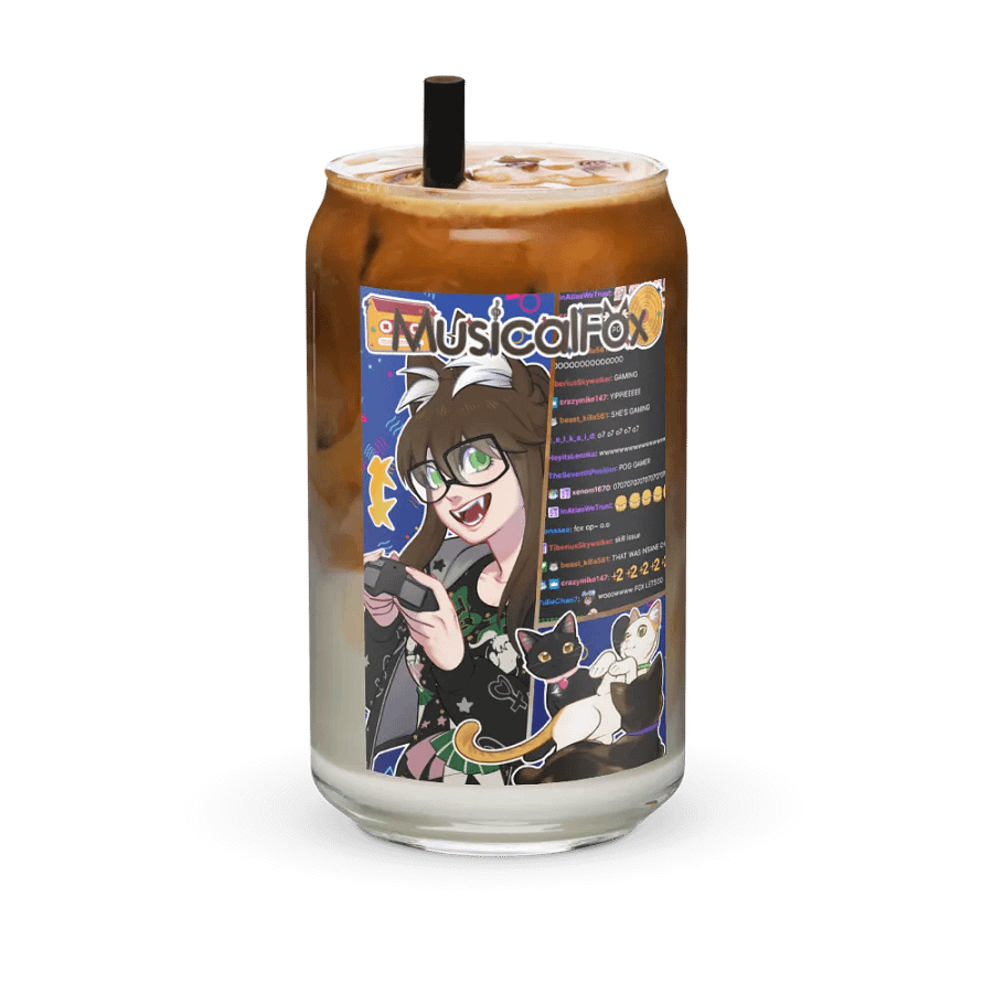 4 Year Streamversary Can Glass product image (12)