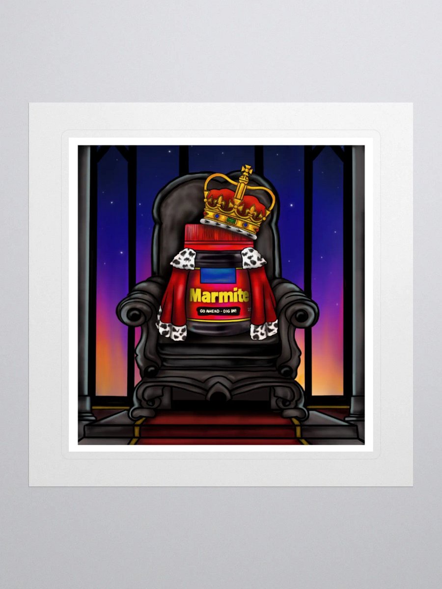 King Marmite Sticker product image (1)