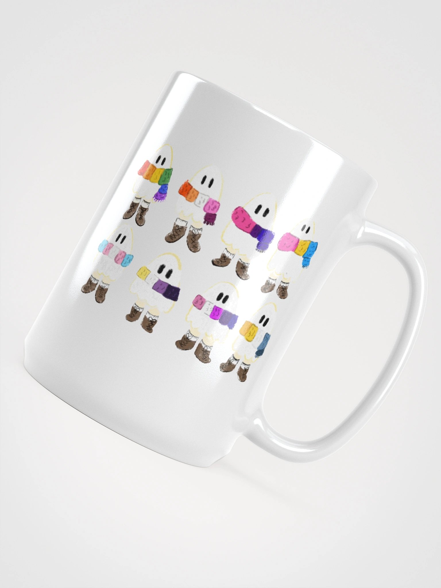 Pride Flag Ghosties Mug product image (4)
