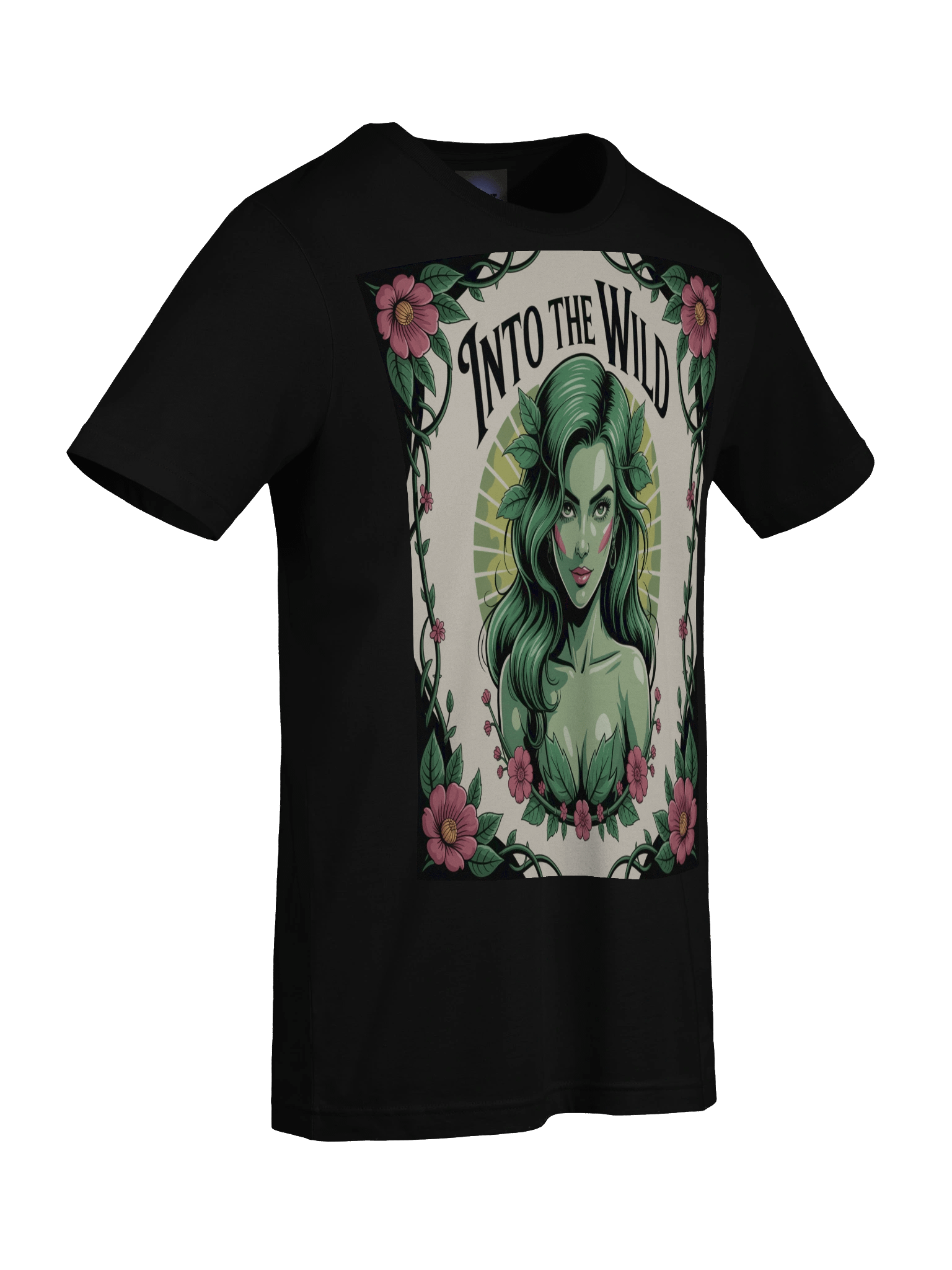 Into the Wild: Poison Ivy's Verdant Enticement Graphic Tee product image (9)